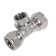Valtec tee, crimping, 20 mm x 1/2 "Inner thread x 20 mm