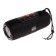 Portable column Maxvi PS-03, 5 W, 1500 mAh, FM, Microsd, USB, AUX, black