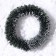Decor "New Year's Wreath", set of 3 pcs., Size 1 pc. -6.5 cm, dark green color