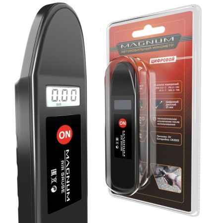 Magnum manometer, automobile, digital, plastic