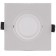 Building Lamp Mantra Lambodjini, GU10, 1x12W, 93x93x29 mm, white color
