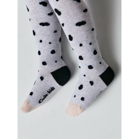 Pantyhose baby cotton Conte kids tip-top, height 80-86 cm, color light gray-2