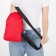 Squint bag ZFTS, textiles, red color