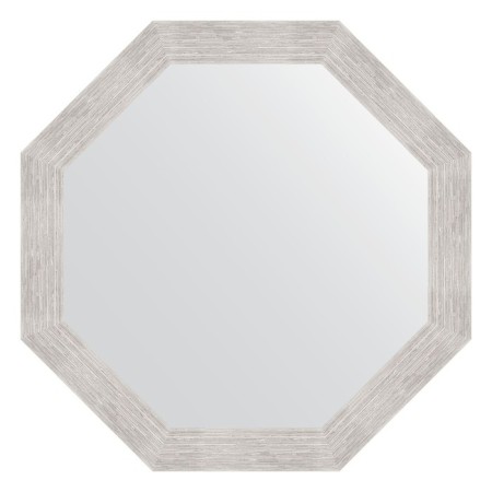 Mirror in the baguette frame, silver rain 70 mm, 73.0x73.0 cm