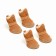 Eleans boots, set 4 pcs, size 2 (sole 4.5 x 3.7 cm) brown