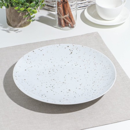 Porcelain plate "Points", d = 27 cm-1