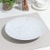 Porcelain plate "Points", d = 27 cm