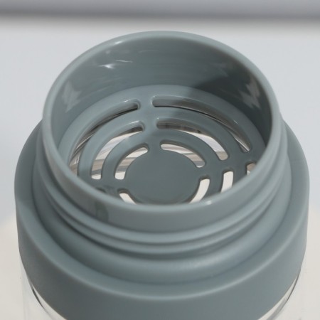 A water bottle with a panda suspension, 600 ml-5