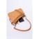 Cross-Body Bag, eco-leather, ludor orange, 21x6x25 cm