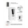 Automatic dispenser for disinfectants, 8677, 1 l, plastic, white