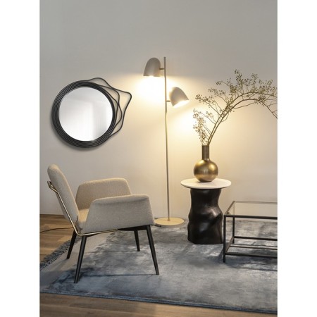 Hilde lounge, 600 × 800 × 730 mm, Builder, gray-beige color-11