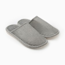 Women's slippers, size 40-41, gray color
