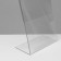 Unilateral stand A5 is vertical, 15 × 7.5 × 21 cm, 2 mm plexiglass, in a protective film