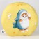 Pillow "Kit in a shark costume"