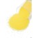 Candle in granules, yellow color "Roscandles", 500 g + wick