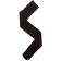 Female wool tights Cotton Wool 180, black color (Nero), size 4