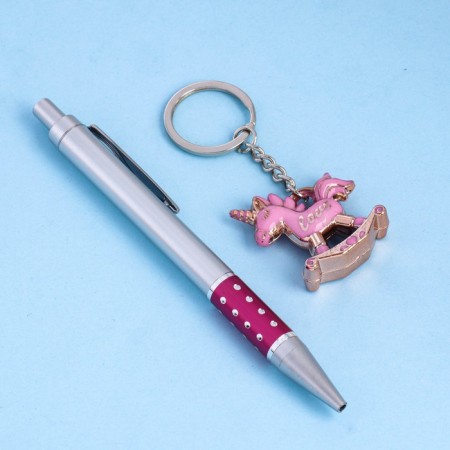 Gift set 2v1 (pen, keychain unicorn) mix-1