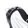 Mercorizer Metal No. 4 with a tripartite strap, pressed skin, black