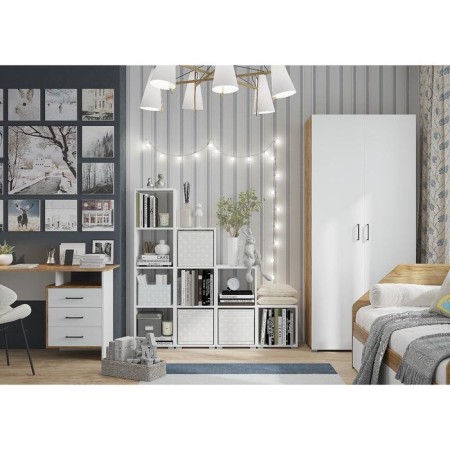 Stella Light Box 2, 362x336x728, White/Oak Golden-2