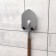 Holder for storage of garden inventory, wall, black