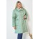 Female coat, size 58, green color