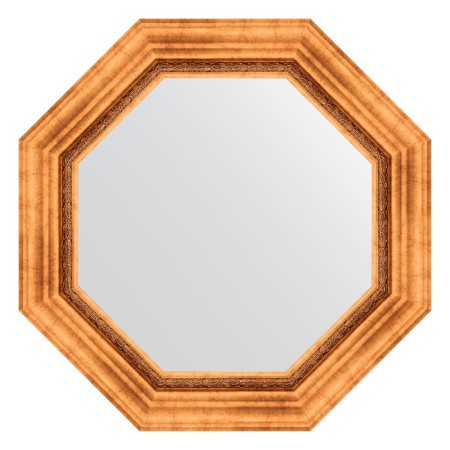 Mirror in the baguette frame, Roman gold 88 mm, 61x61 cm