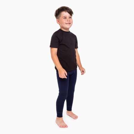 Calsons for a boy (thermo), dark blue color, height 104 cm (30)-1
