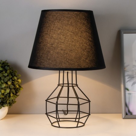 Boil table lamp E27 40W Black 25x25x40 cm Risalux-1