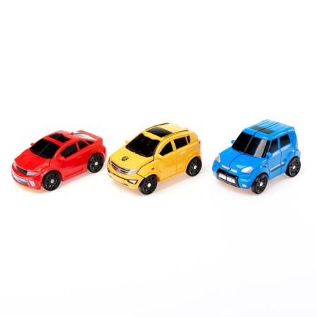 Set of robots "Superbot", transforms, collects from three robots-5