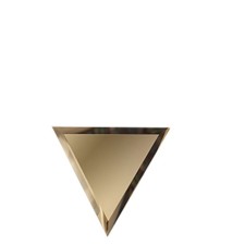 Half of the mirror bronze tile 