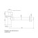 Siphon for the IDDIS Optima Home Optsb00i84 sink, bottle, chrome