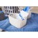 Storage basket with handles "Weaving", plastic, 24 × 16 × 13 cm, color mix