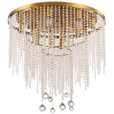 Ceiling chandelier SMIRA 12XE14 40W, size 60x60x52.5 cm, bronze color