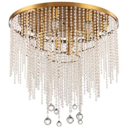 Ceiling chandelier SMIRA 12XE14 40W, size 60x60x52.5 cm, bronze color