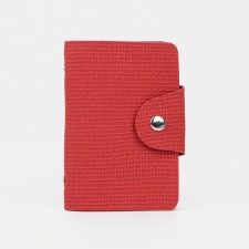 Businessman on the button, 24 cards, red color