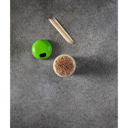Toothpicks from Magistro birch, 200 pcs, plastic jar, dispenser cover-7