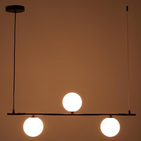 Bayerlux lamp "Mature bubble" 3xg9 20W black 80x12x25 cm-2