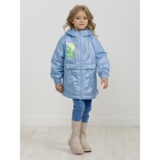 Vetrovka for girls, height 116 cm, blue color