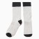 Male socks, light gray/black, size 27