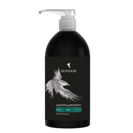 Hair shampoo Kondor "Mint", 750 ml