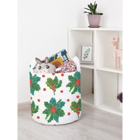 Toy basket "Pattern from Ostolost, size 35x35 cm