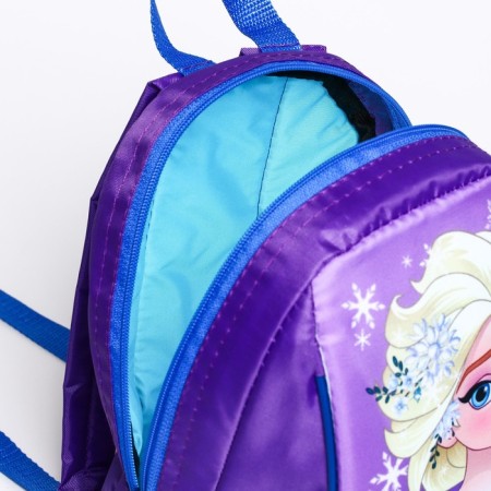 Baby backpack, lightning department, 20 x 13 x 26 cm "Elsa", cold heart-5