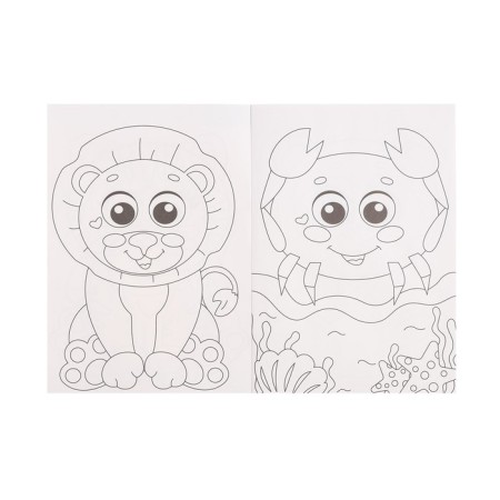 Coloring "Babies-Zever", A4-3