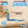 Soft toy "Snake", with a striped belly, 42 cm, color mix