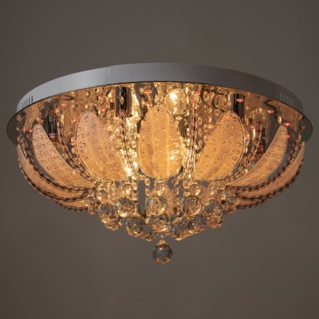 Chandelier 55722/600 CR chrome 8x40W E14 LED-RBP PDU 60x60x27cm-10