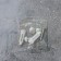 Corner shelf, 22 × 22 × 5 cm, aluminum