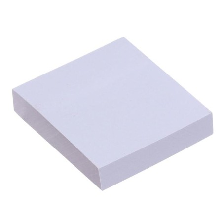 Block with a sticky edge of 51 mm x 51 mm, 100 sheets, white