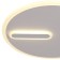 Lamp wall-flowing Mantra Clock, LED, 2800LM, 4000K, 52 mm, matte white color