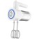 Mixer Maunfeld MF-321WH, manual, 300 watts, 5 speeds, 4 nozzles, white