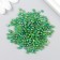 Beads "Zlatka" 08/0, 3 mm, 10 g 0167 Green